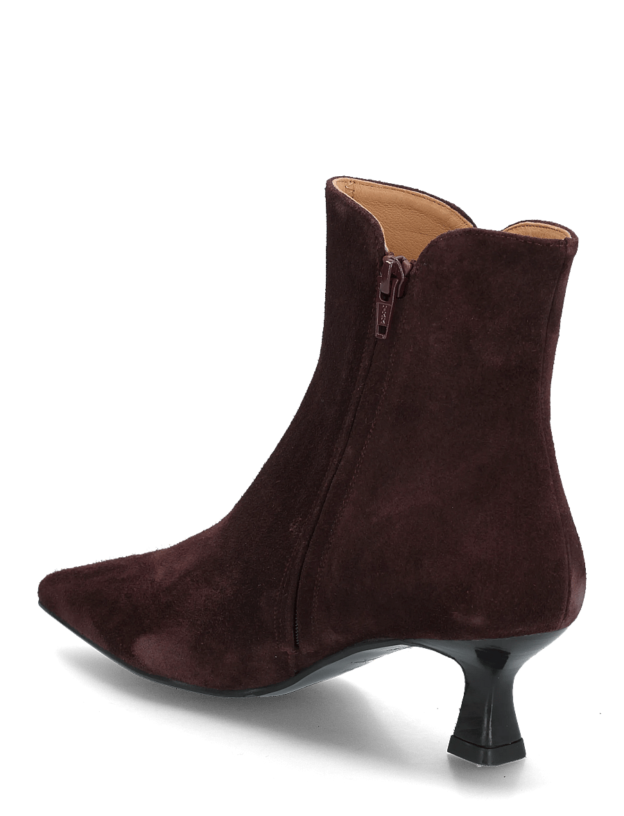 Billi Bi - Booties - kontsaga poolsaapad - mulberry babysilk suede - 1