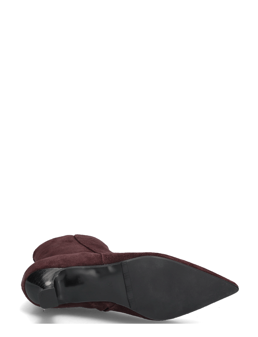 Billi Bi - Booties - stiefeletten mit absatz - mulberry babysilk suede - 4