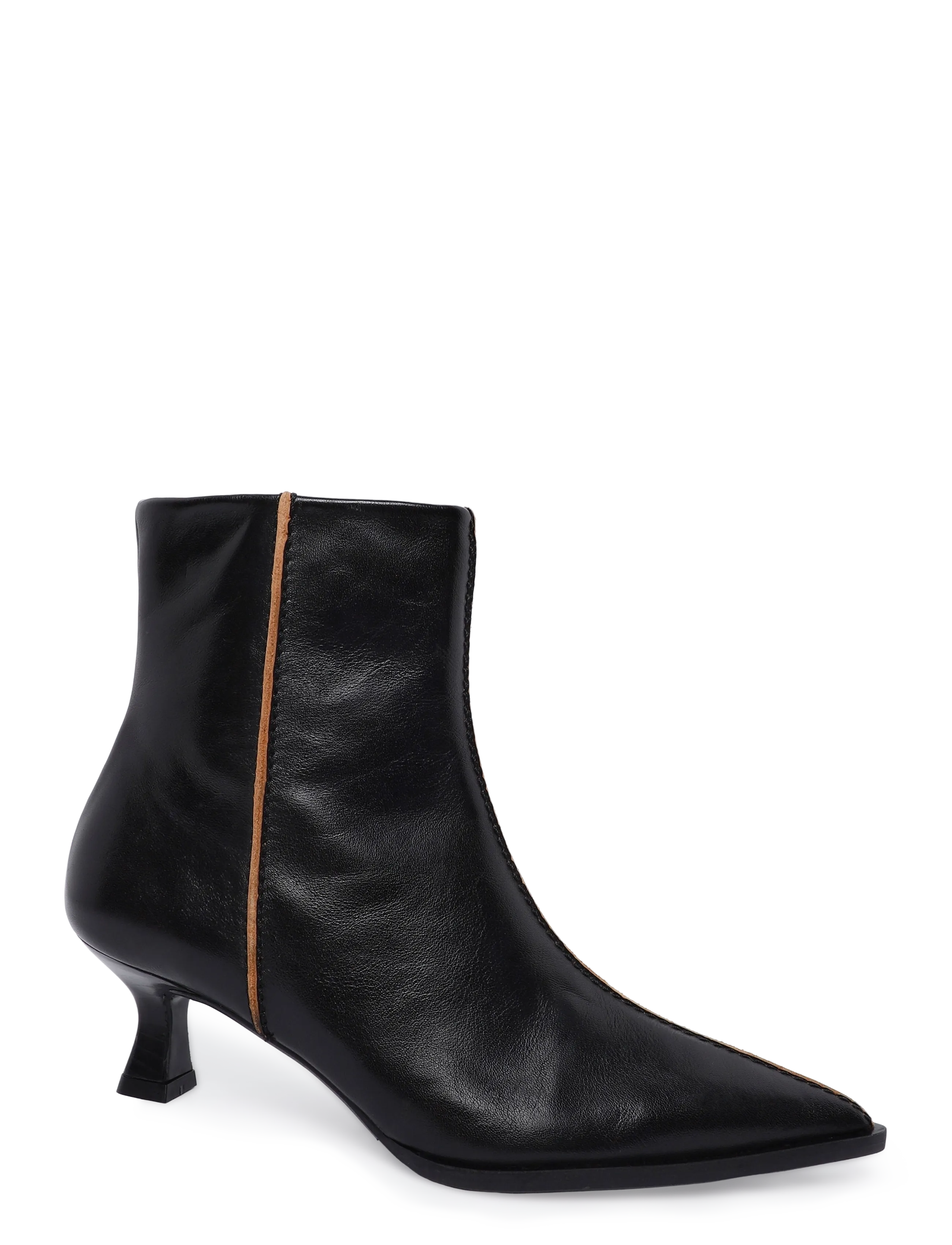 Billi Bi - Booties - kontsaga poolsaapad - black redwood - 2