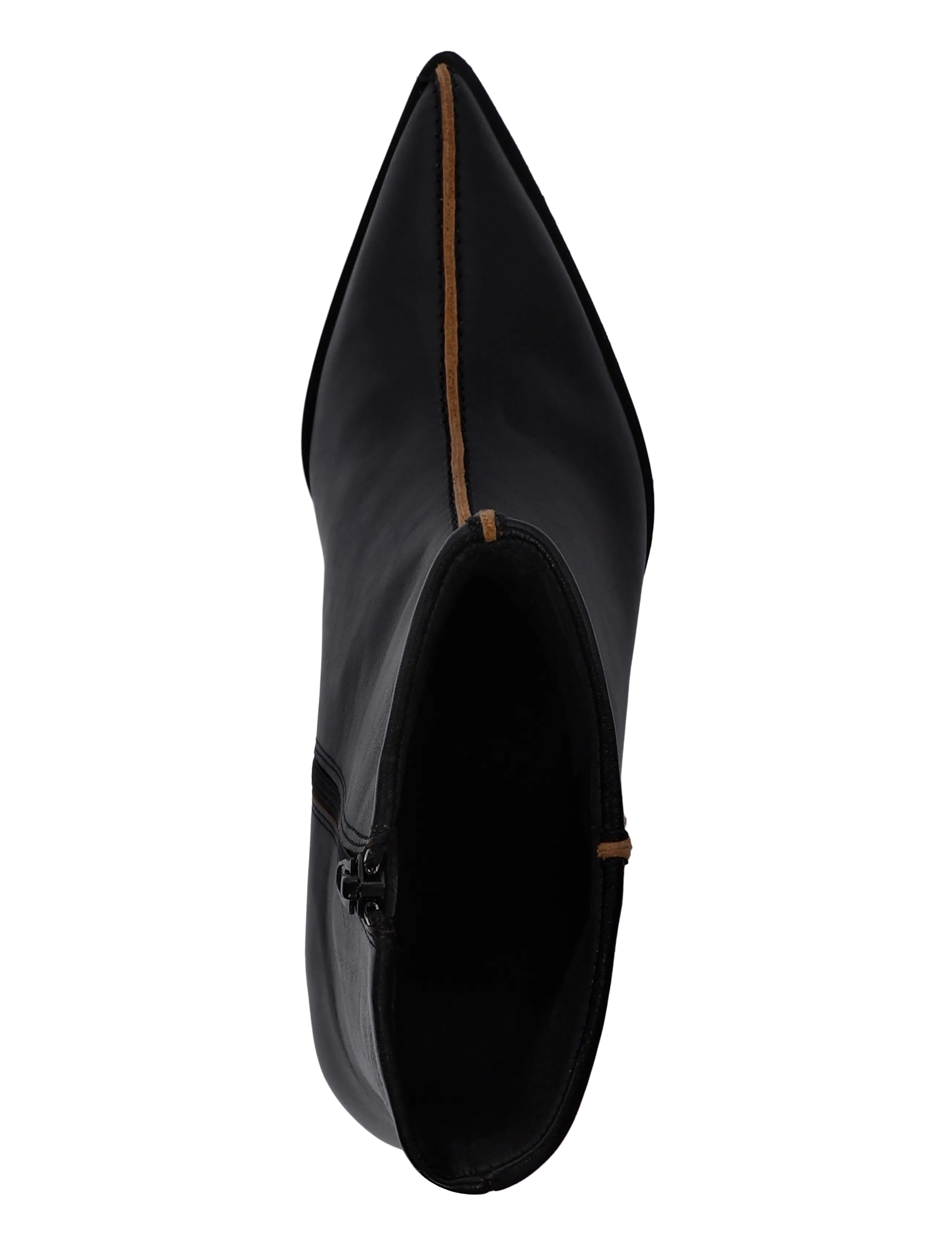 Billi Bi - Booties - kontsaga poolsaapad - black redwood - 3