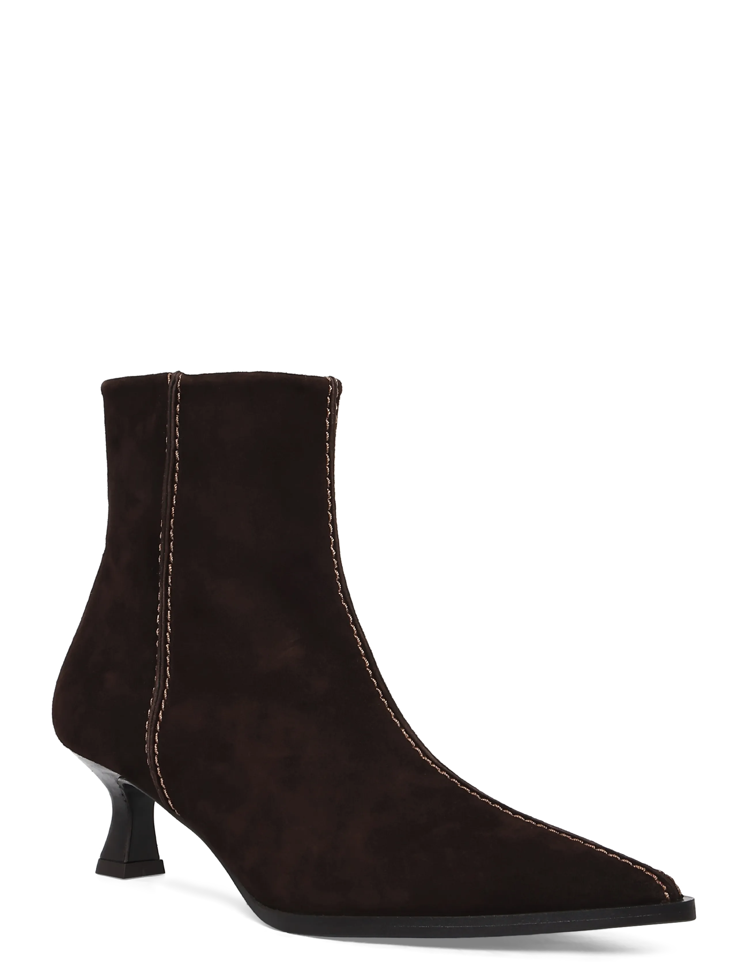 Billi Bi Booties - Støvletter - DARK BROWN  SUEDE / brown