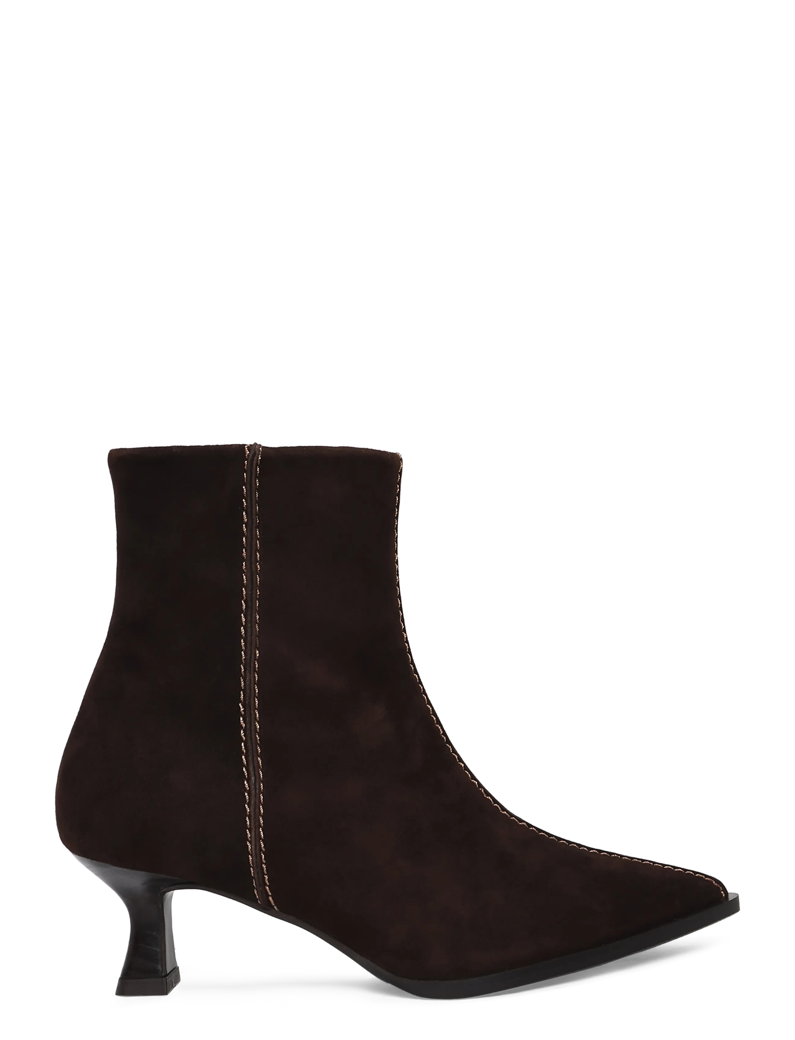 Billi Bi - Booties - støvletter - dark brown  suede - 2