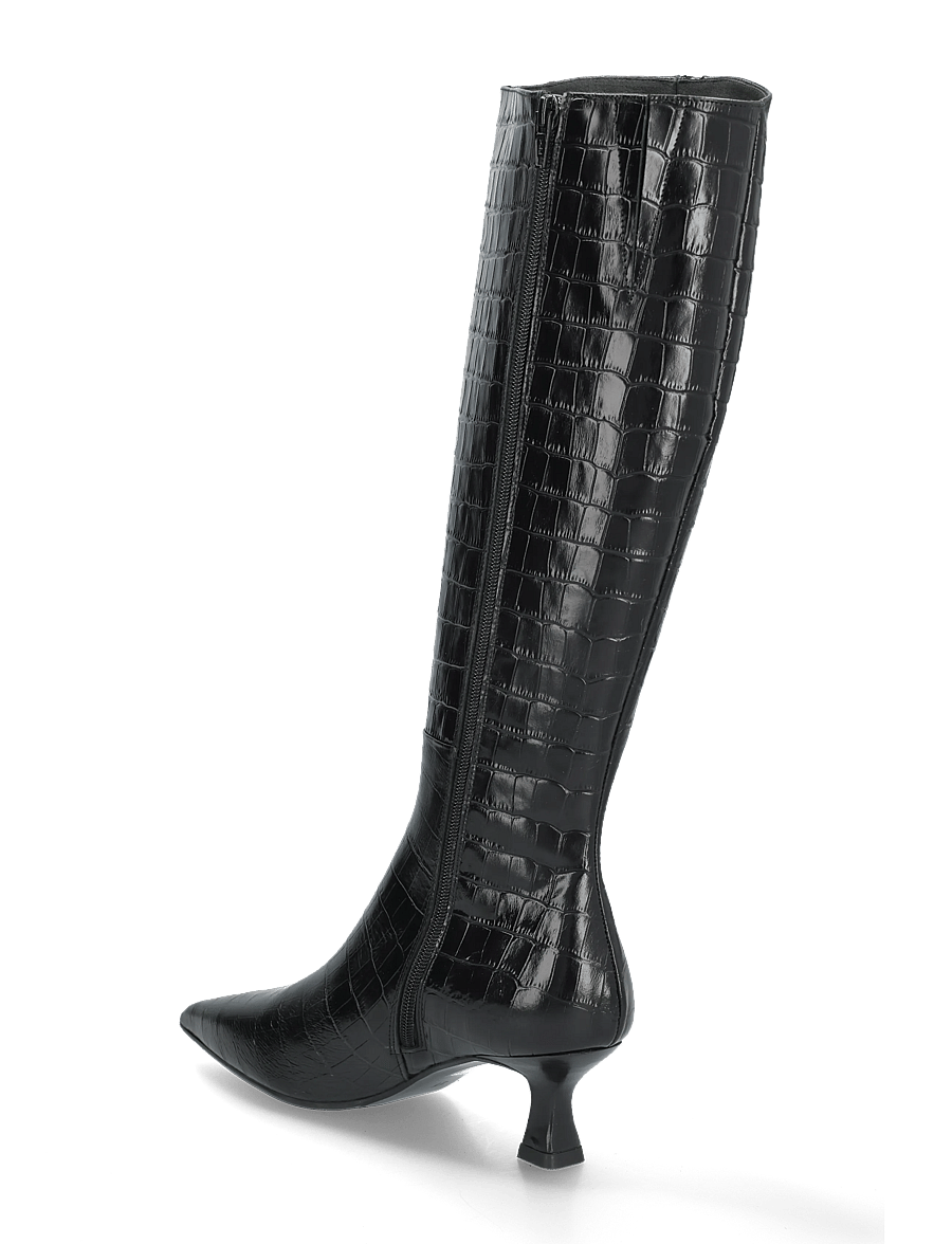 Billi Bi - Long Boots - kniehohe stiefel - black monterrey croco - 1