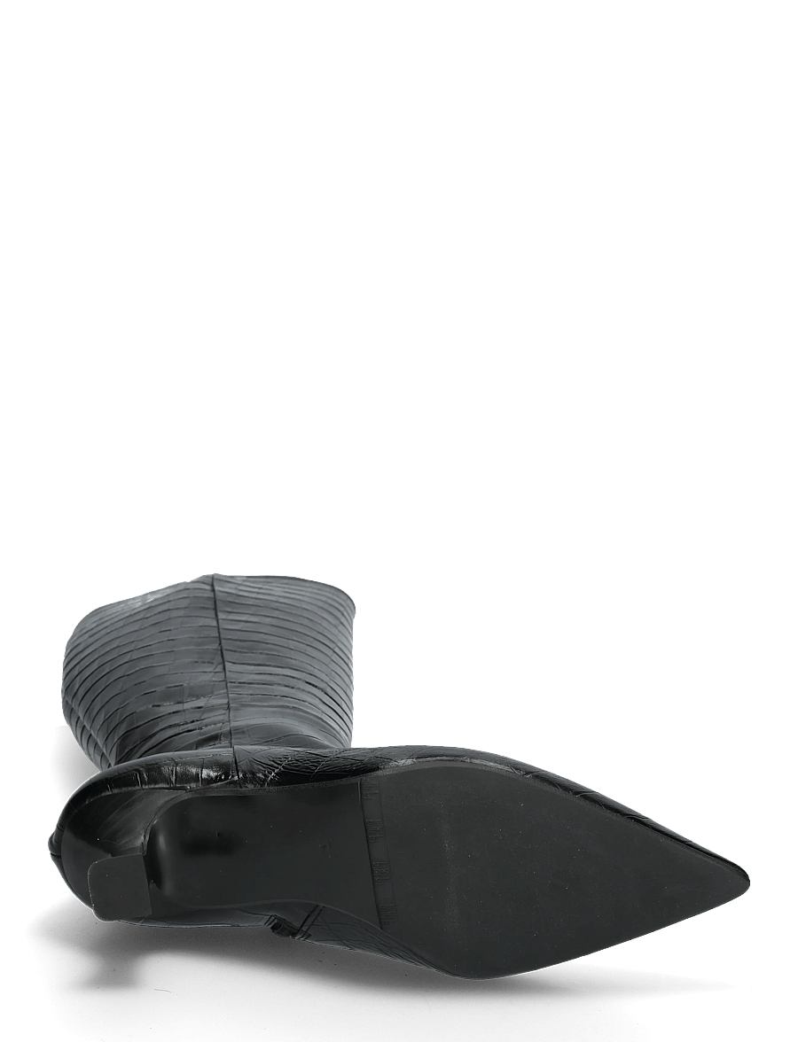 Billi Bi - Long Boots - kniehohe stiefel - black monterrey croco - 4