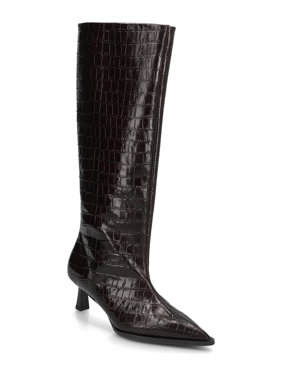 Billi Bi - Long Boots - kniehohe stiefel - brown monterrey croco - 1