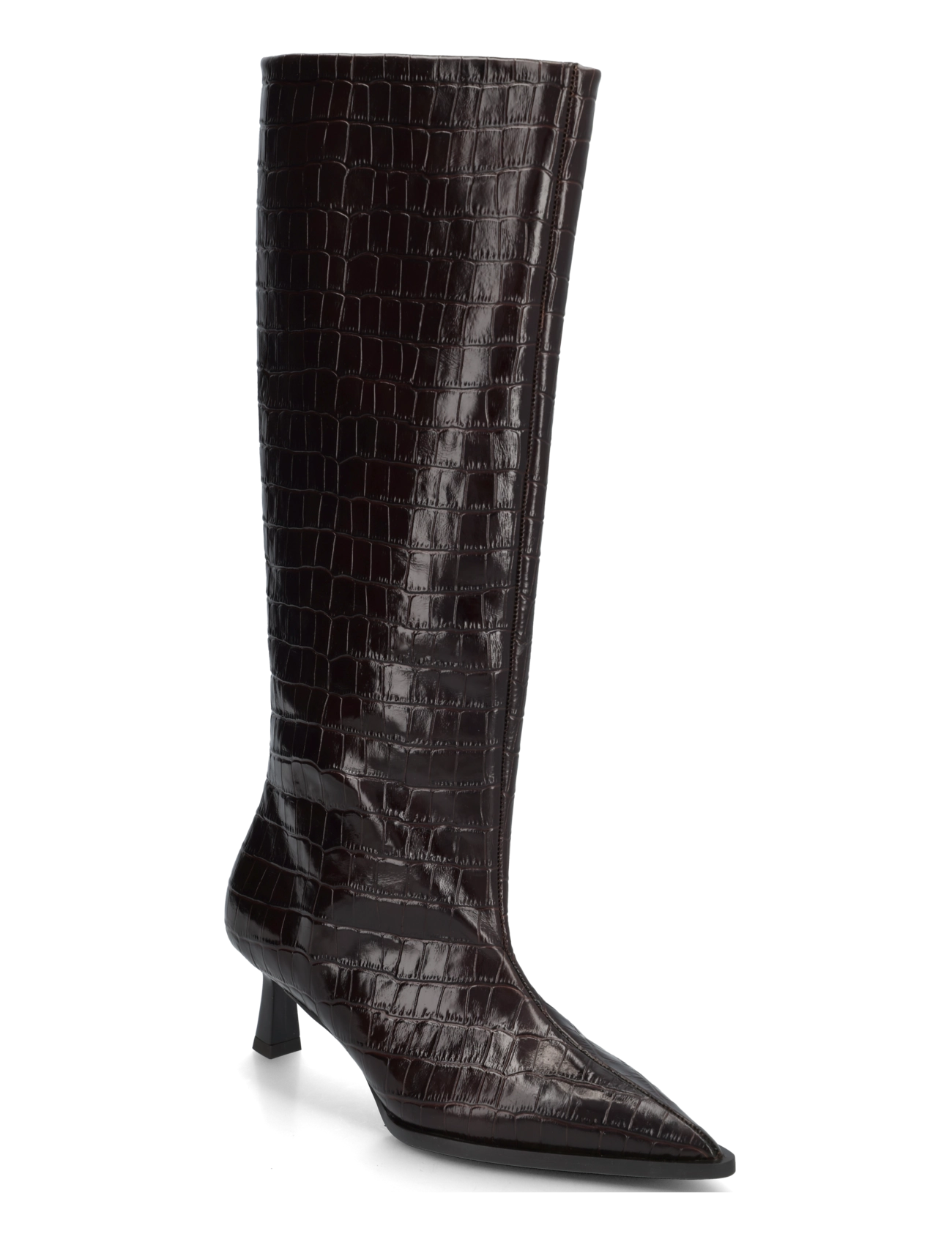 Billi Bi Long Boots - Streetstyle - BROWN MONTERREY CROCO / brown