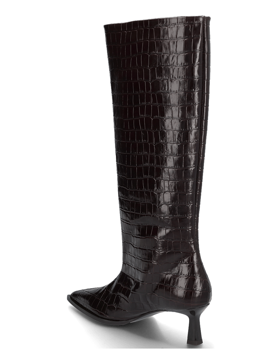 Billi Bi - Long Boots - langskaftede støvler - brown monterrey croco - 1