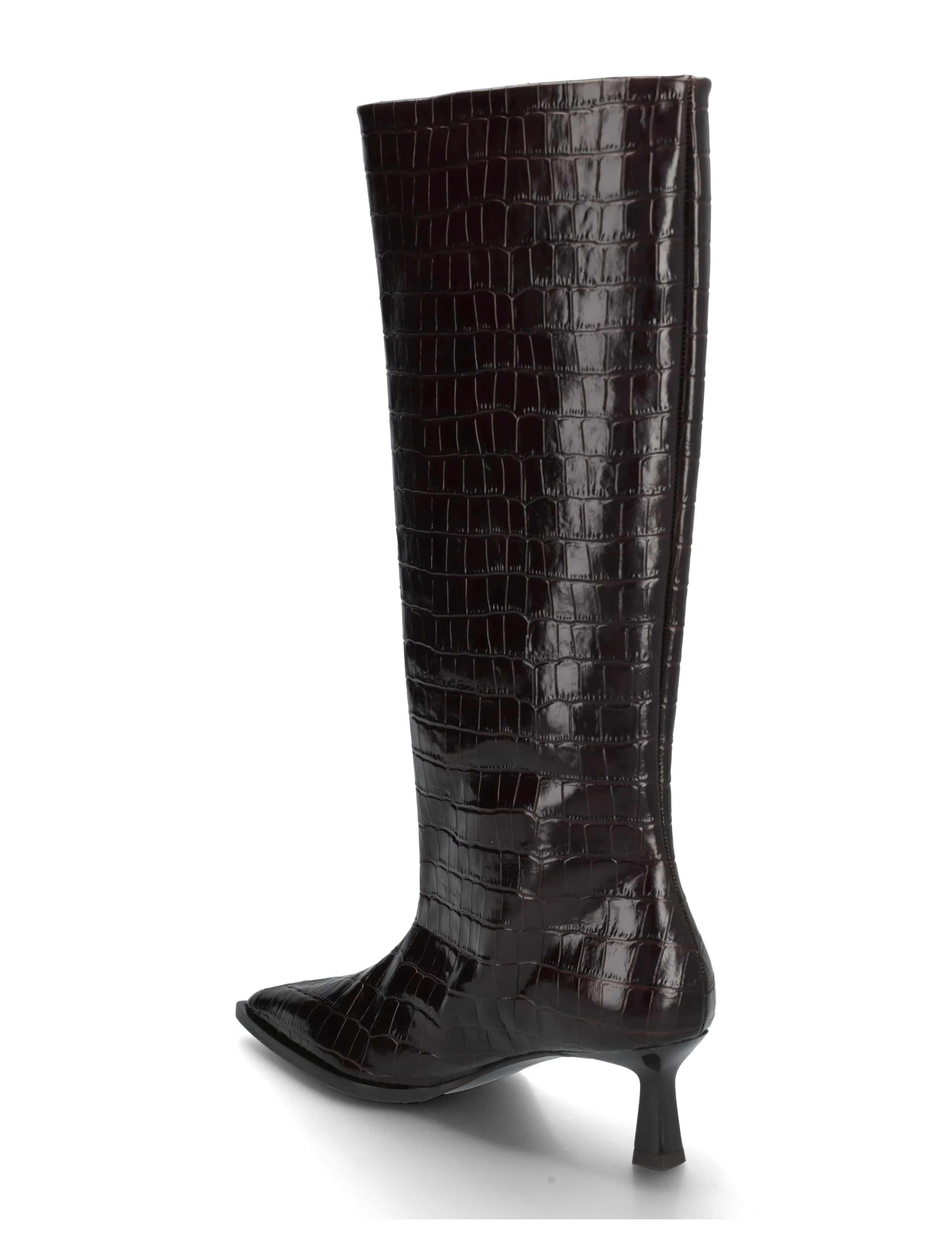 Billi Bi - Long Boots - kniehohe stiefel - brown monterrey croco - 2