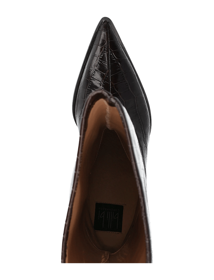 Billi Bi - Long Boots - kniehohe stiefel - brown monterrey croco - 4