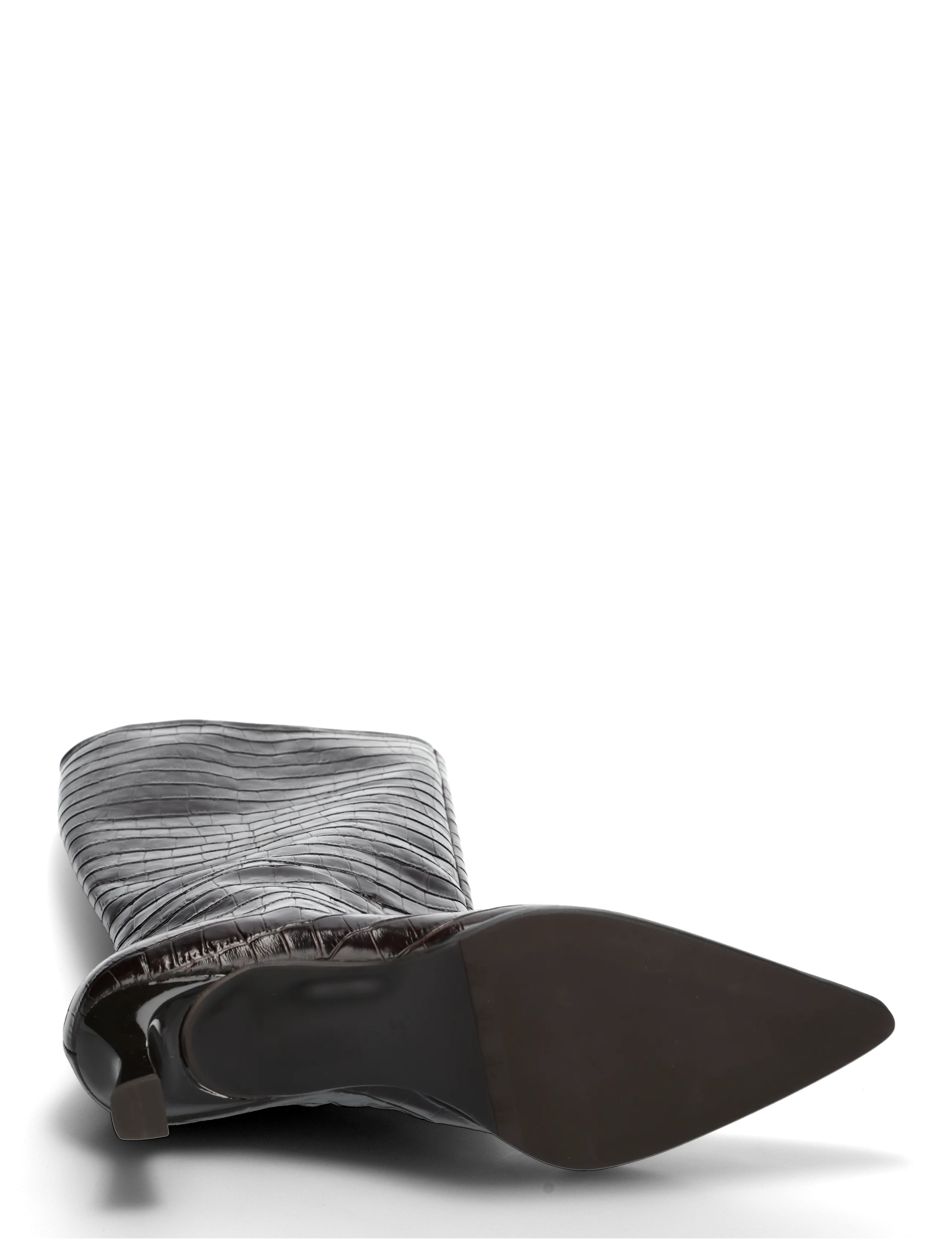 Billi Bi - Long Boots - kniehohe stiefel - brown monterrey croco - 5