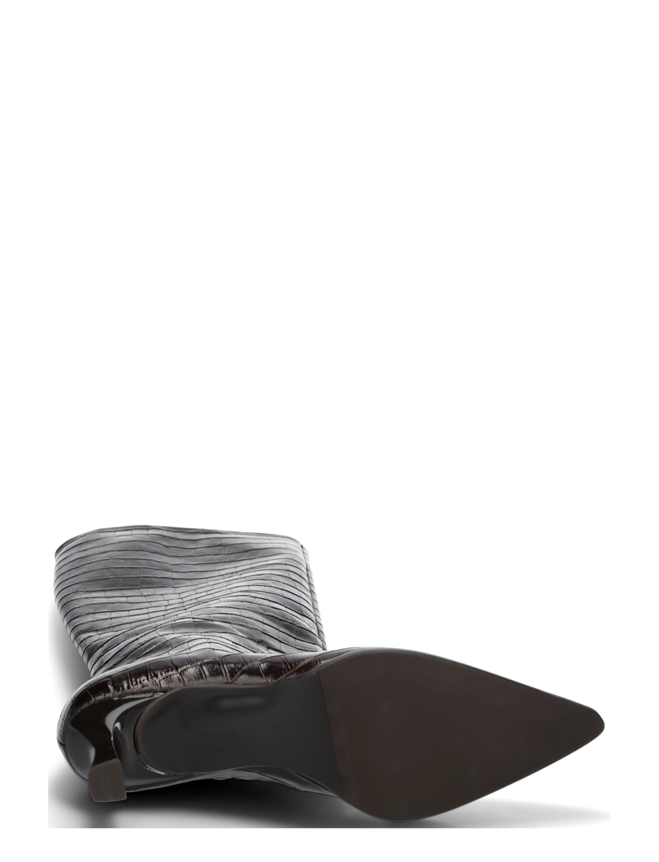 Billi Bi - Long Boots - langskaftede støvler - brown monterrey croco - 4