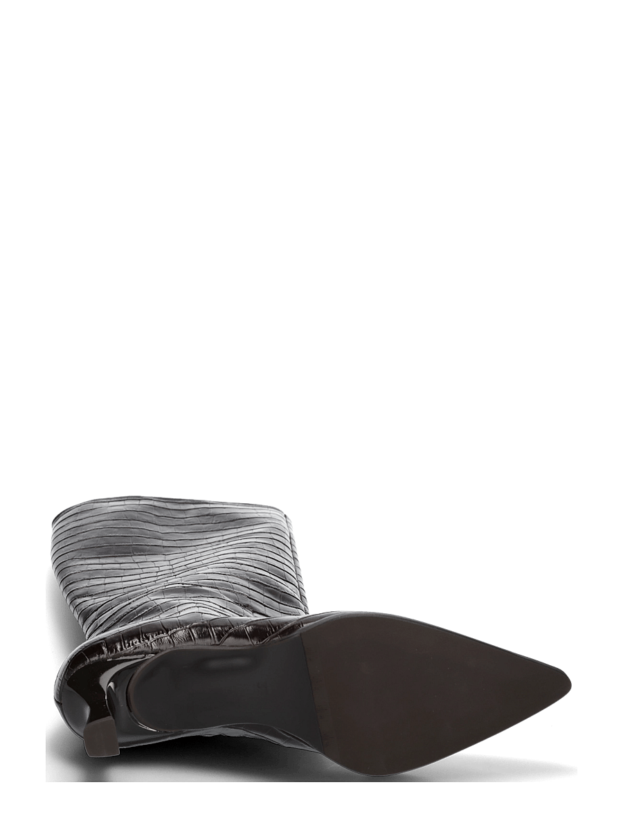 Billi Bi - Long Boots - langskaftede støvler - brown monterrey croco - 4