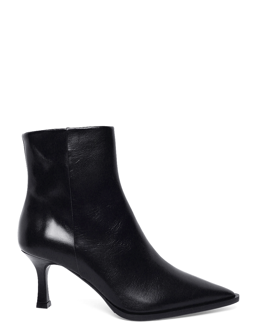 Billi Bi - Booties - kontsaga poolsaapad - black calf - 2