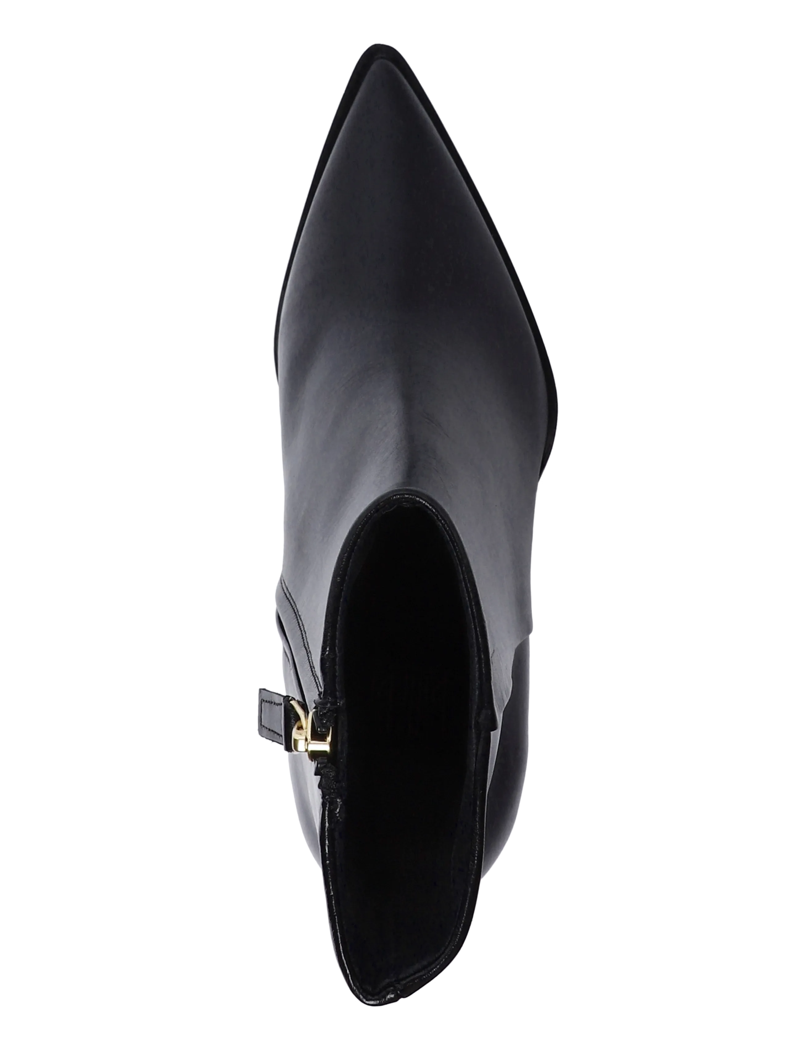Billi Bi - Booties - kontsaga poolsaapad - black calf - 3