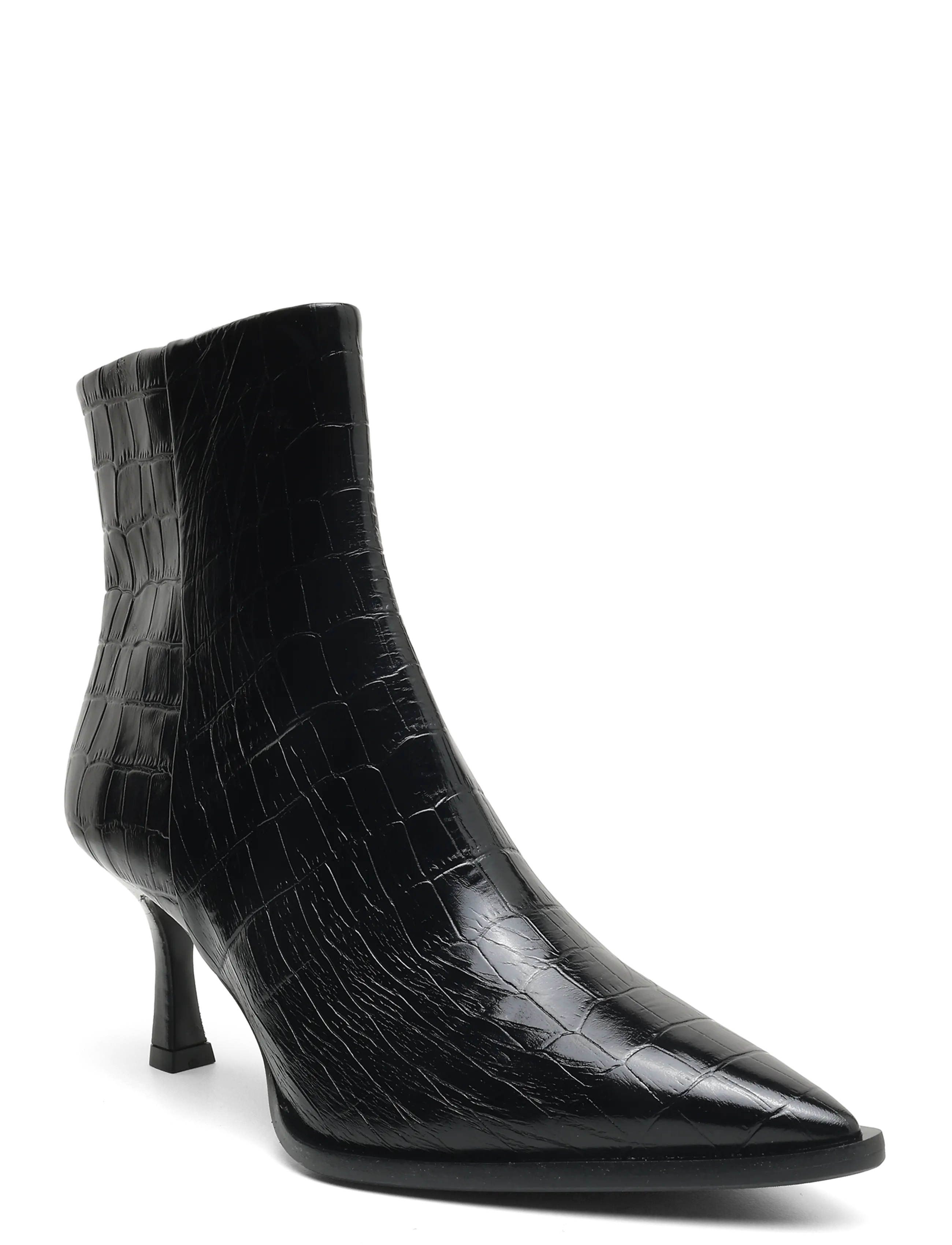 Billi Bi Booties - Ankle boots - BLACK MONTERREY CROCO / black