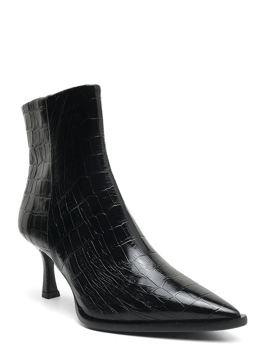 Billi Bi - Booties - kontsaga poolsaapad - black monterrey croco - 0
