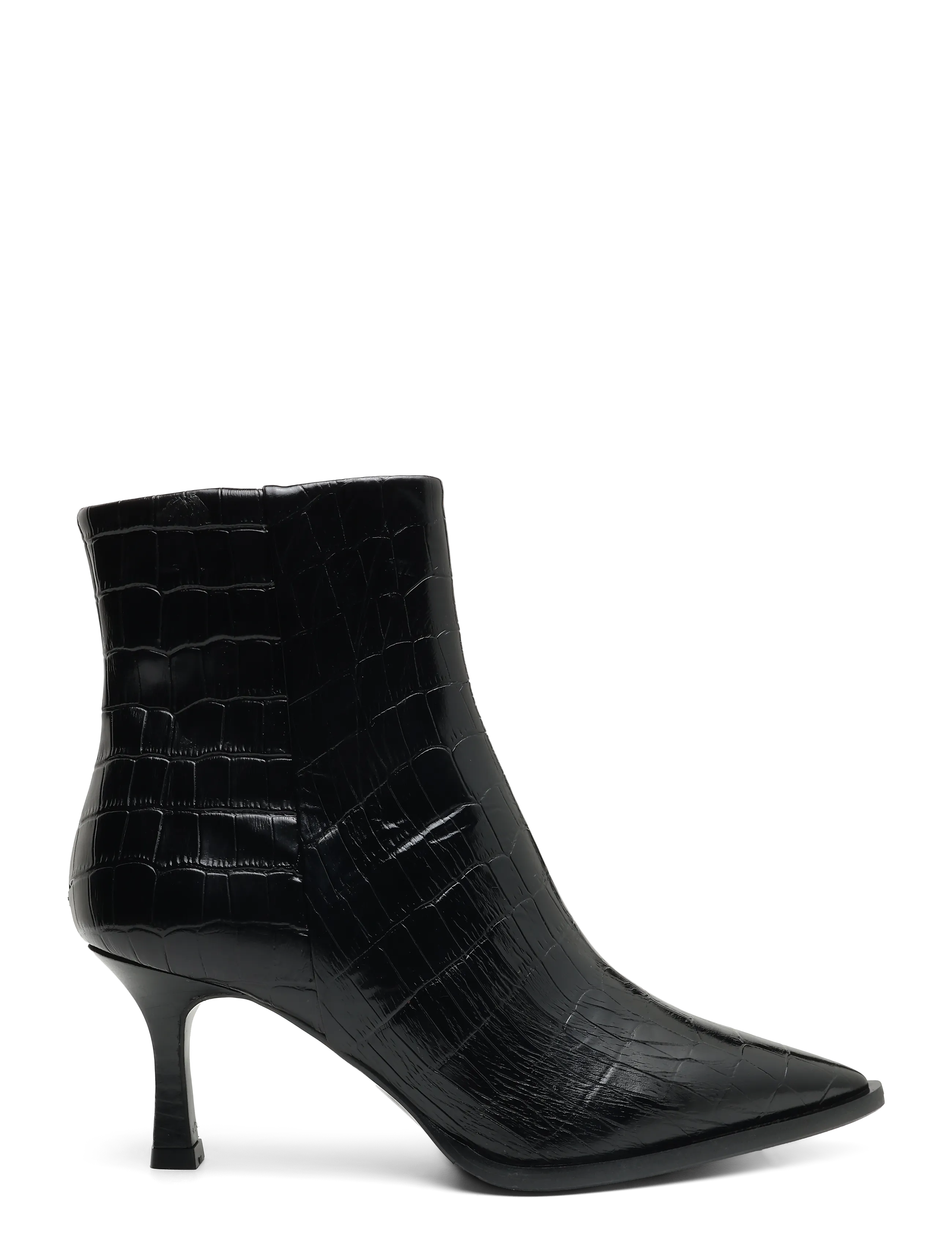 Billi Bi - Booties - heeled ankle boots - black monterrey croco - 2