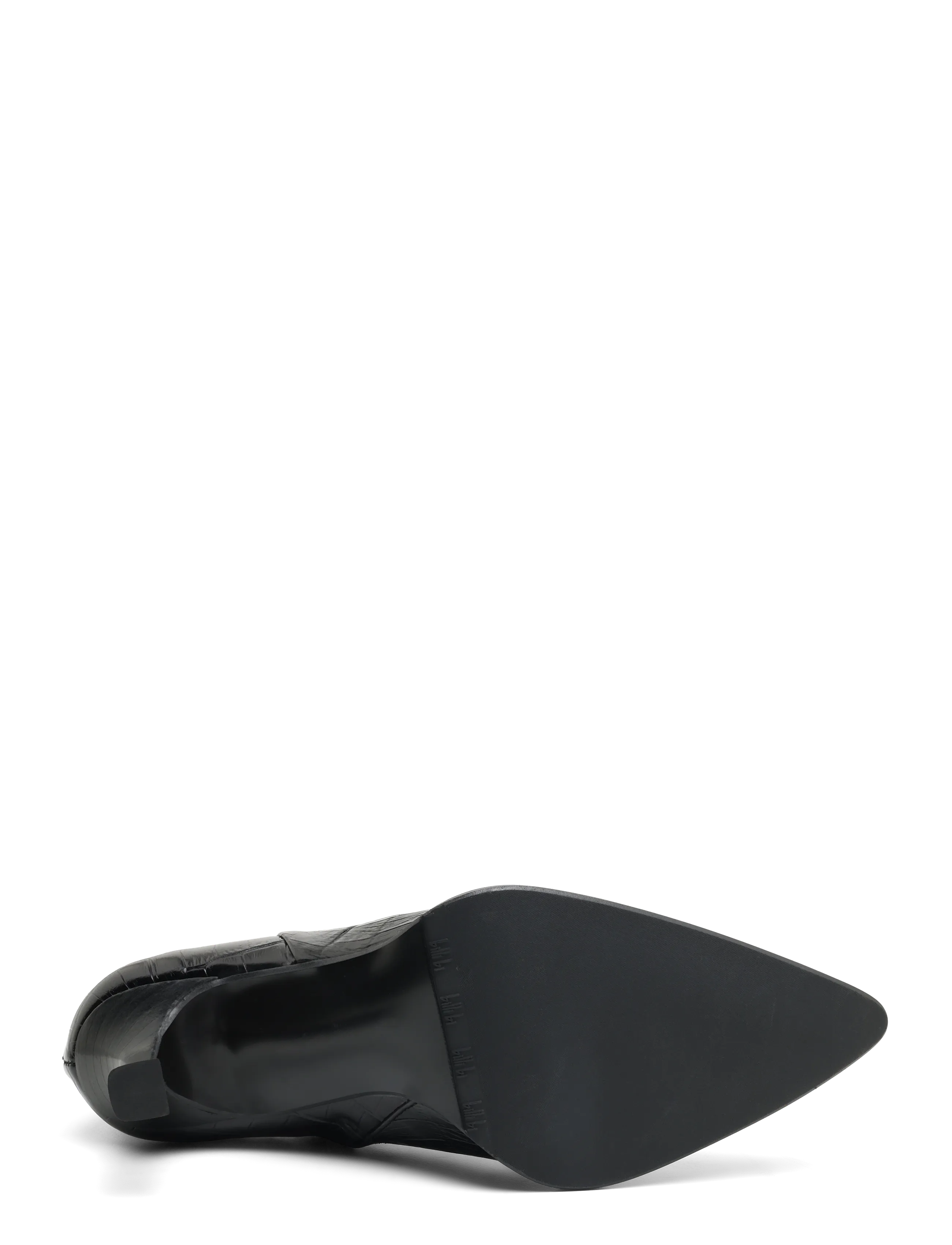 Billi Bi - Booties - heeled ankle boots - black monterrey croco - 4