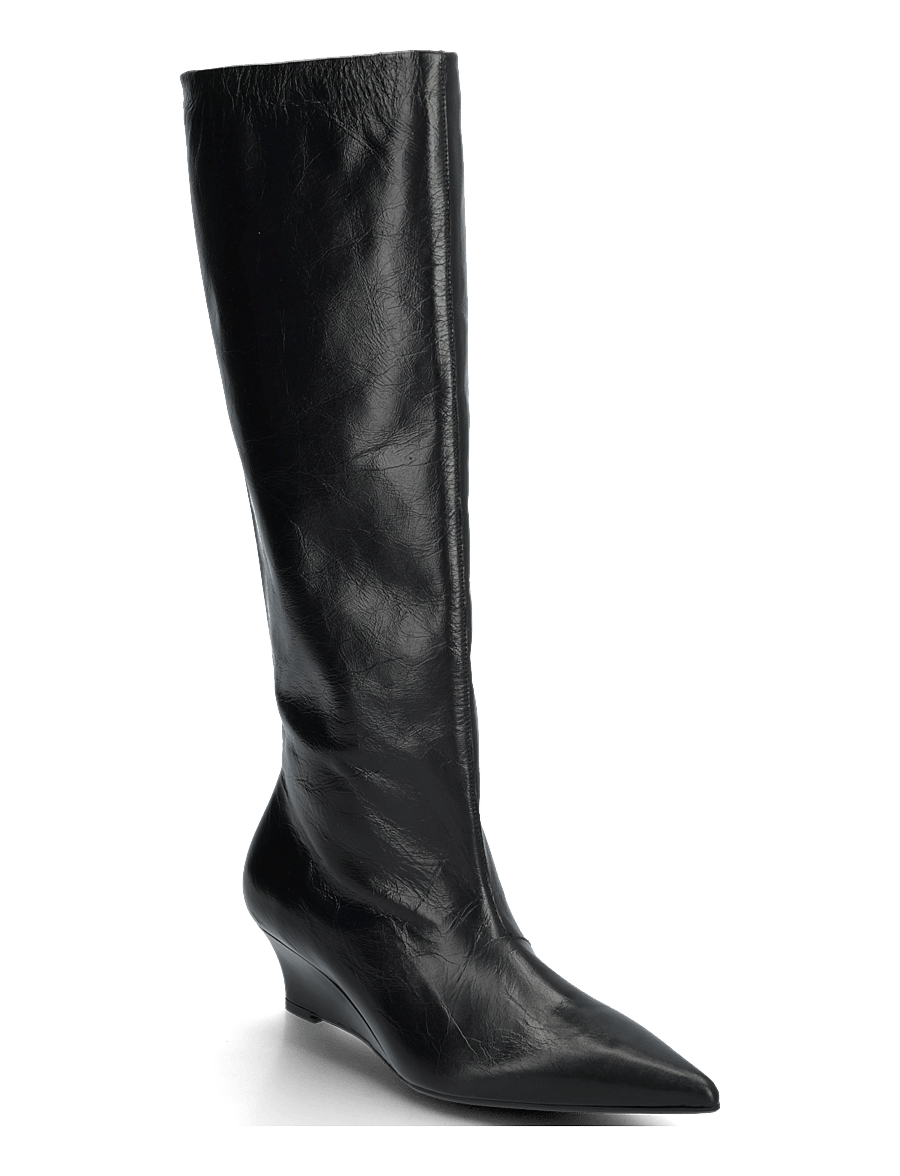 Billi Bi - Long Boots - keilabsatz schuhe - black athene - 0