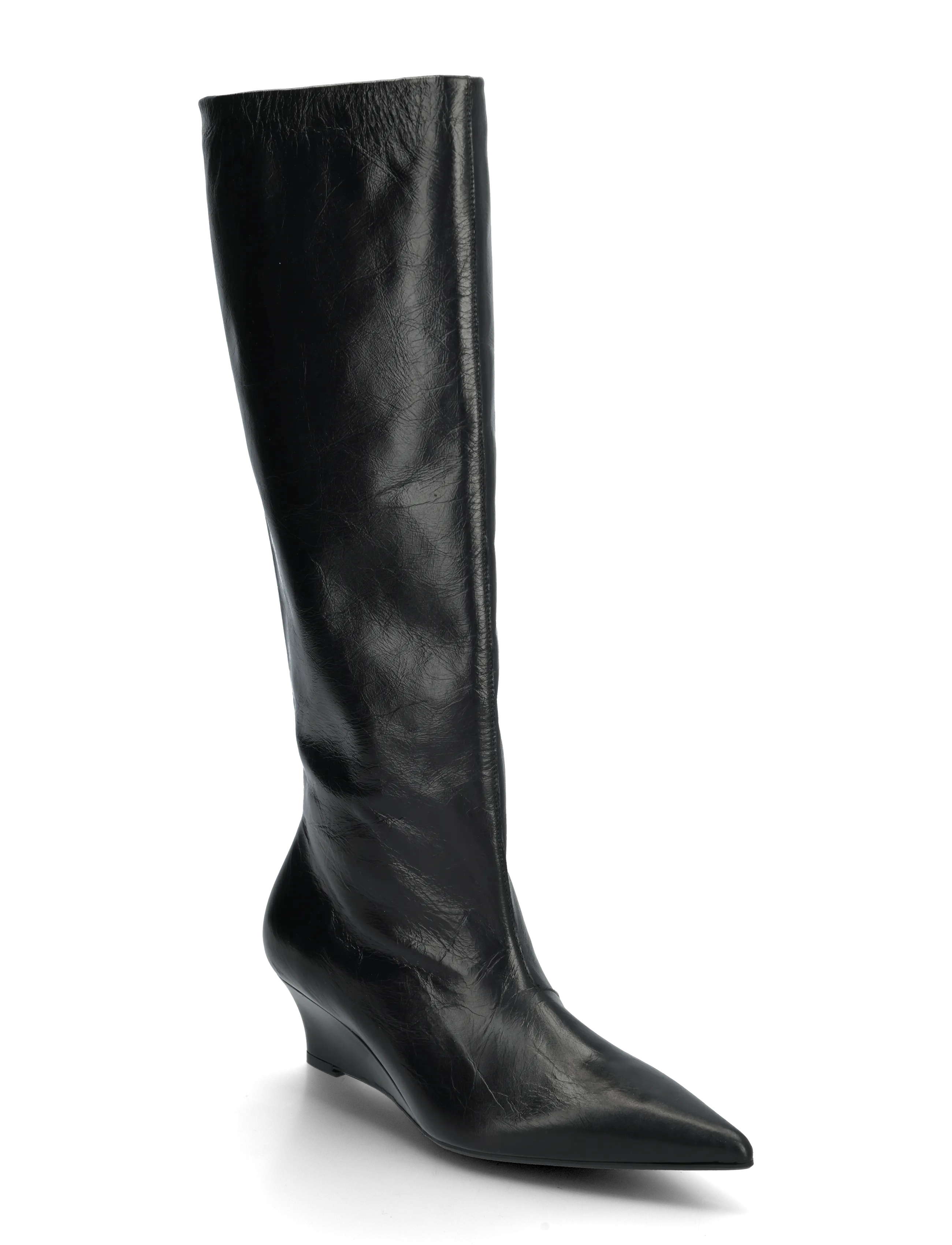 Billi Bi Long Boots - Hohe Stiefel - BLACK ATHENE / black