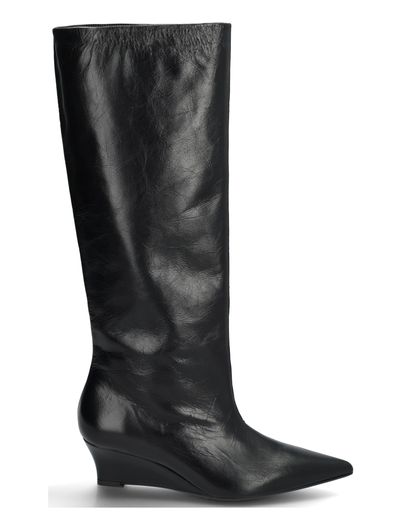 Billi Bi - Long Boots - wedge heels - black athene - 2