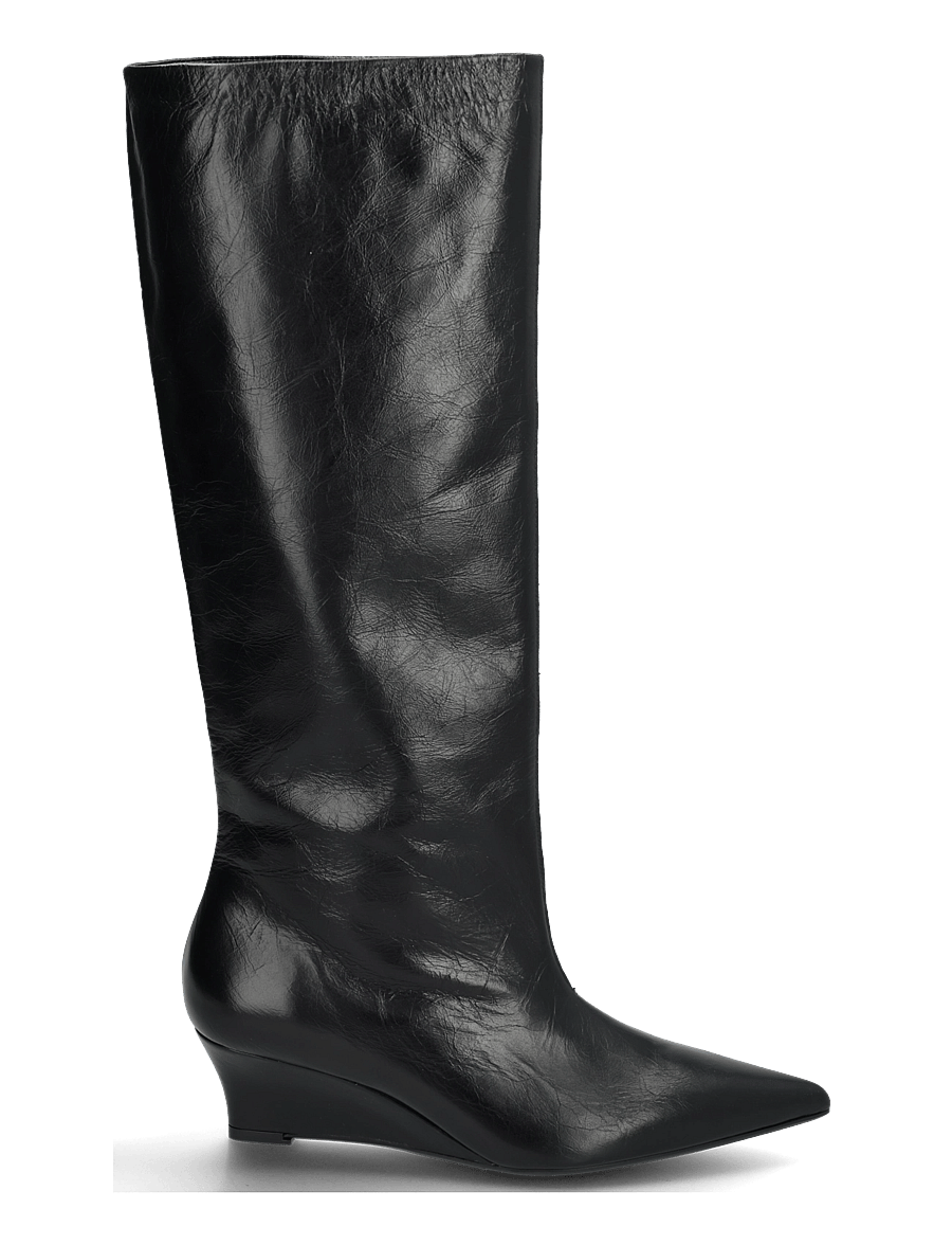 Billi Bi - Long Boots - keilabsatz schuhe - black athene - 2