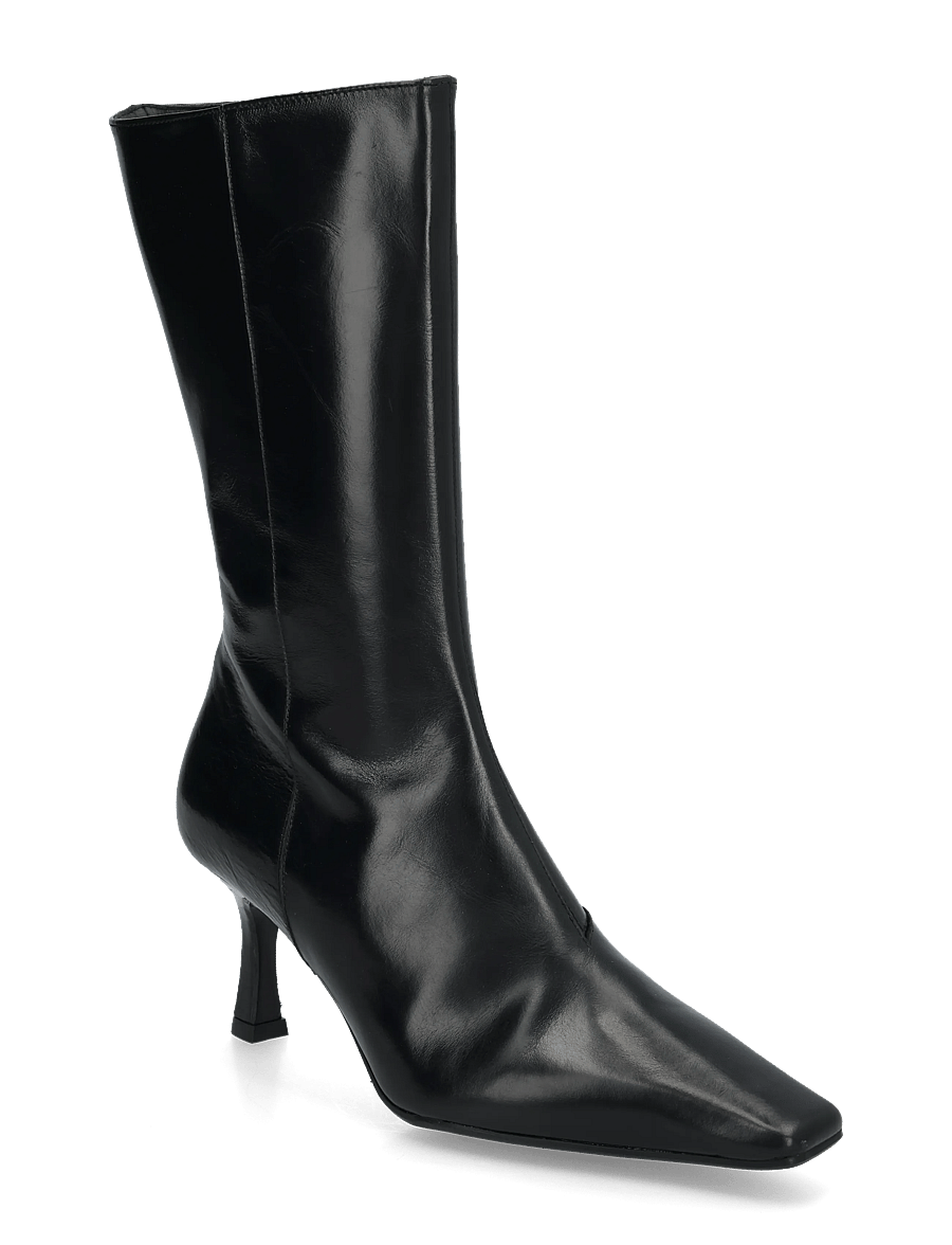 Billi Bi - Booties - støvletter - black calf - 0