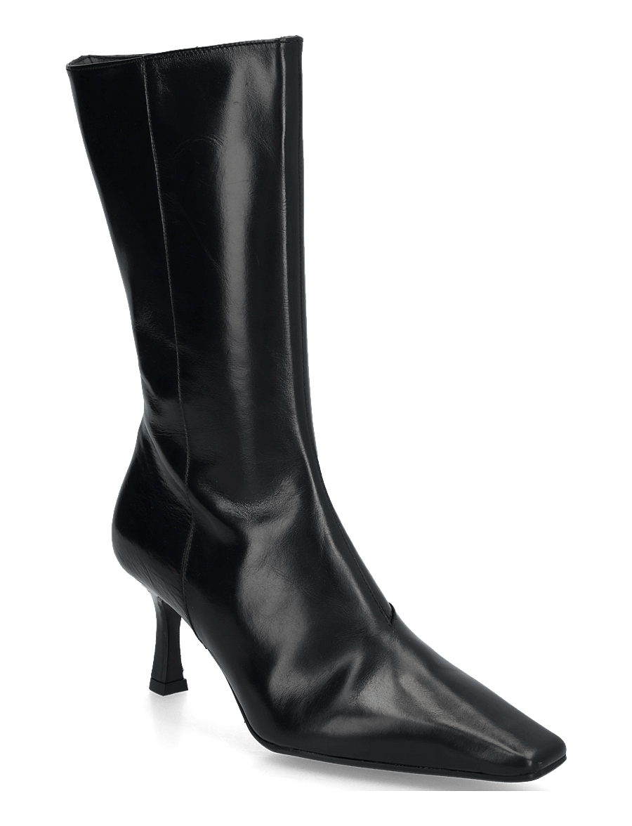 Billi Bi - Booties - stiefeletten mit absatz - black calf - 0