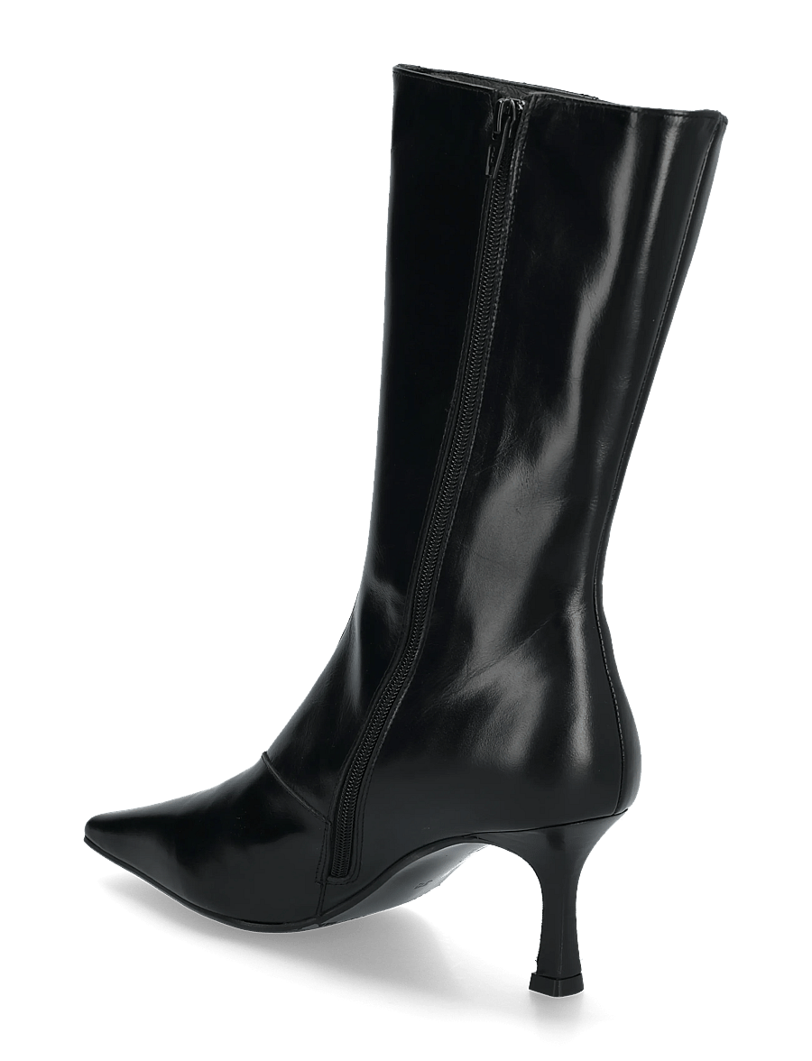 Billi Bi - Booties - støvletter - black calf - 1