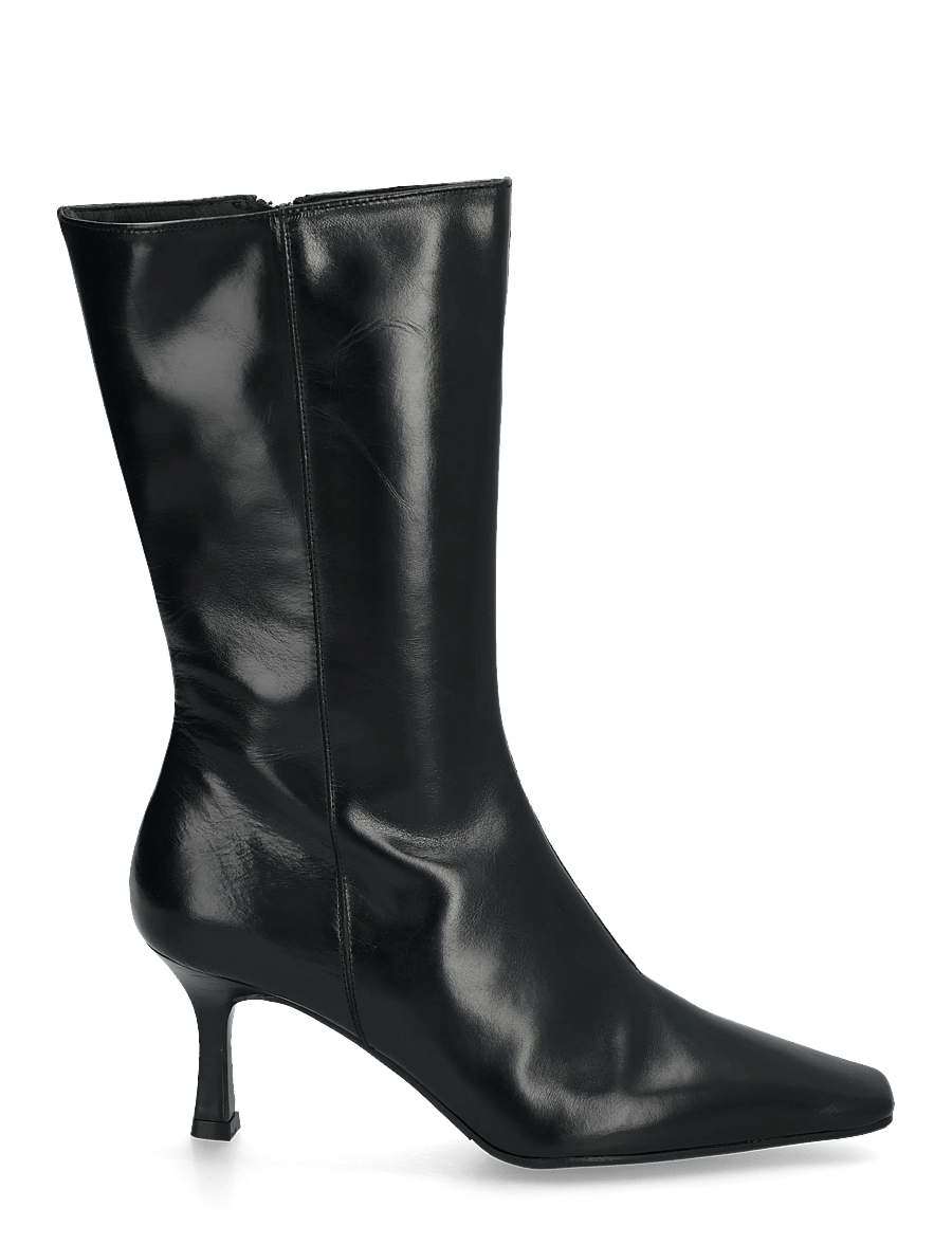 Billi Bi - Booties - støvletter - black calf - 2