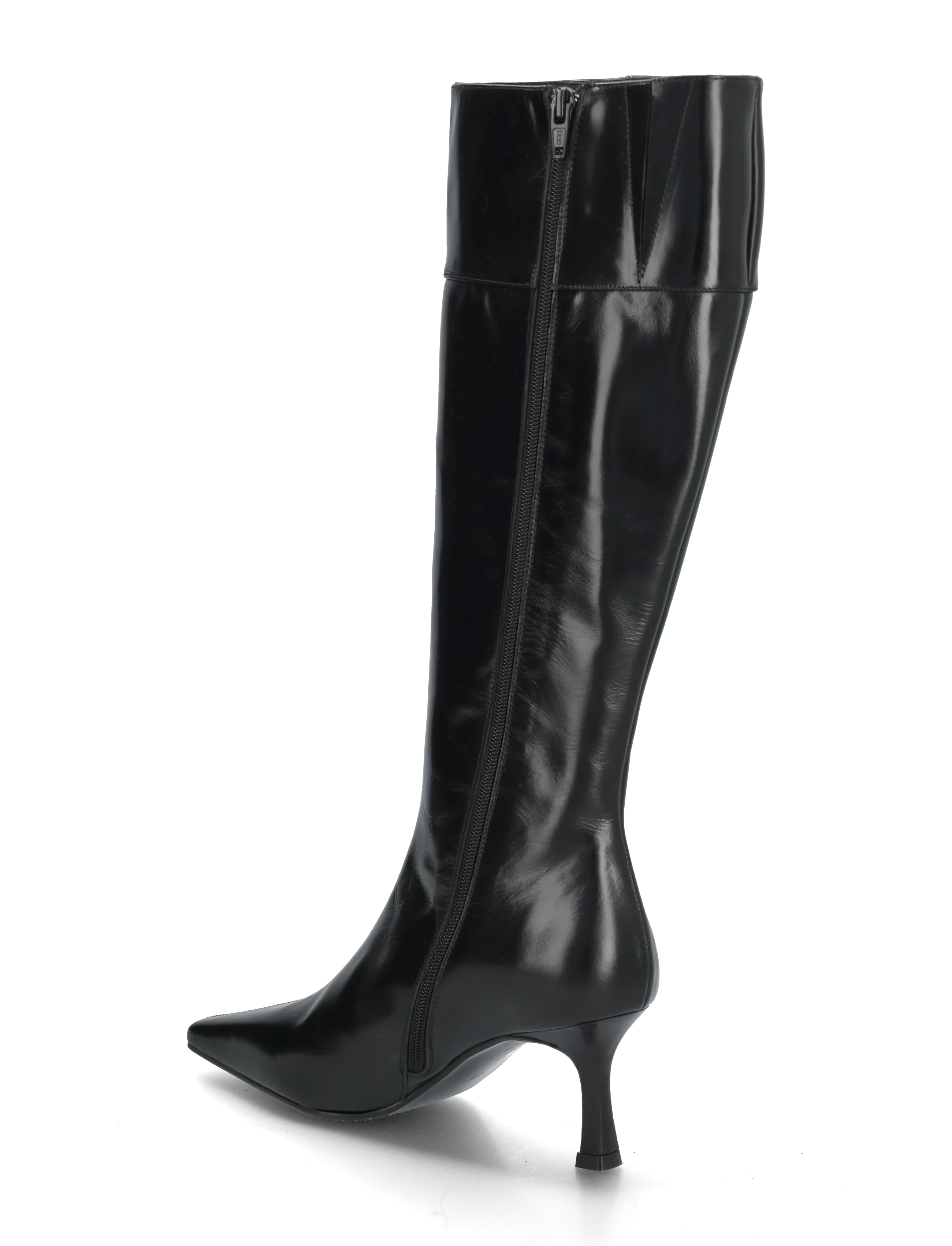 Billi Bi - Long Boots - knähöga stövlar - black calf - 1