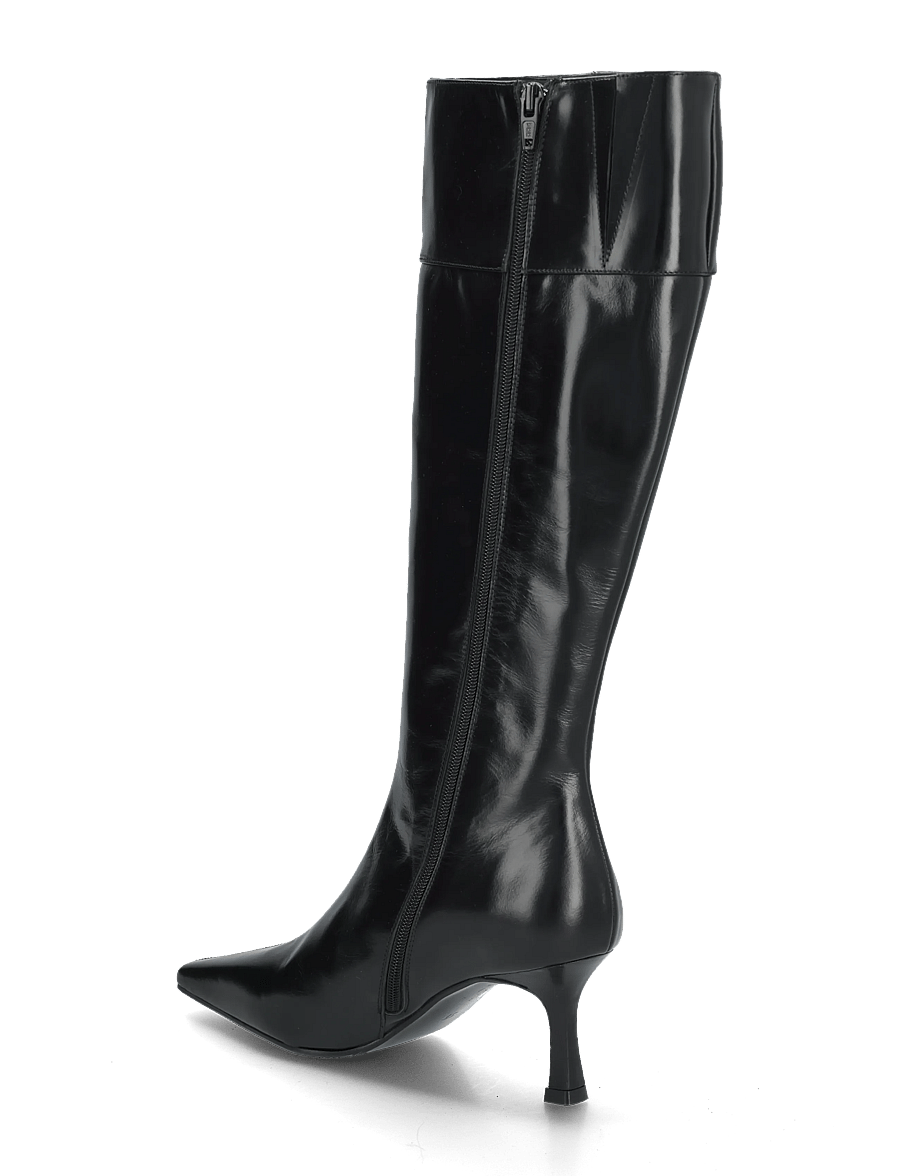 Billi Bi - Long Boots - knähöga stövlar - black calf - 1