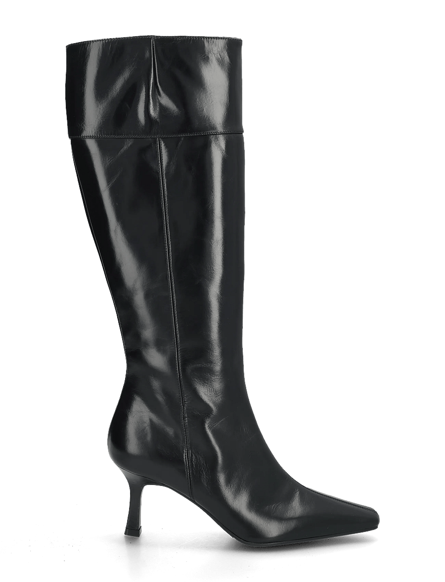 Billi Bi - Long Boots - knähöga stövlar - black calf - 2