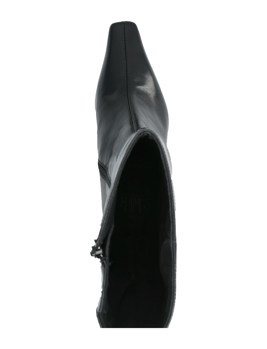 Billi Bi - Long Boots - knähöga stövlar - black calf - 3