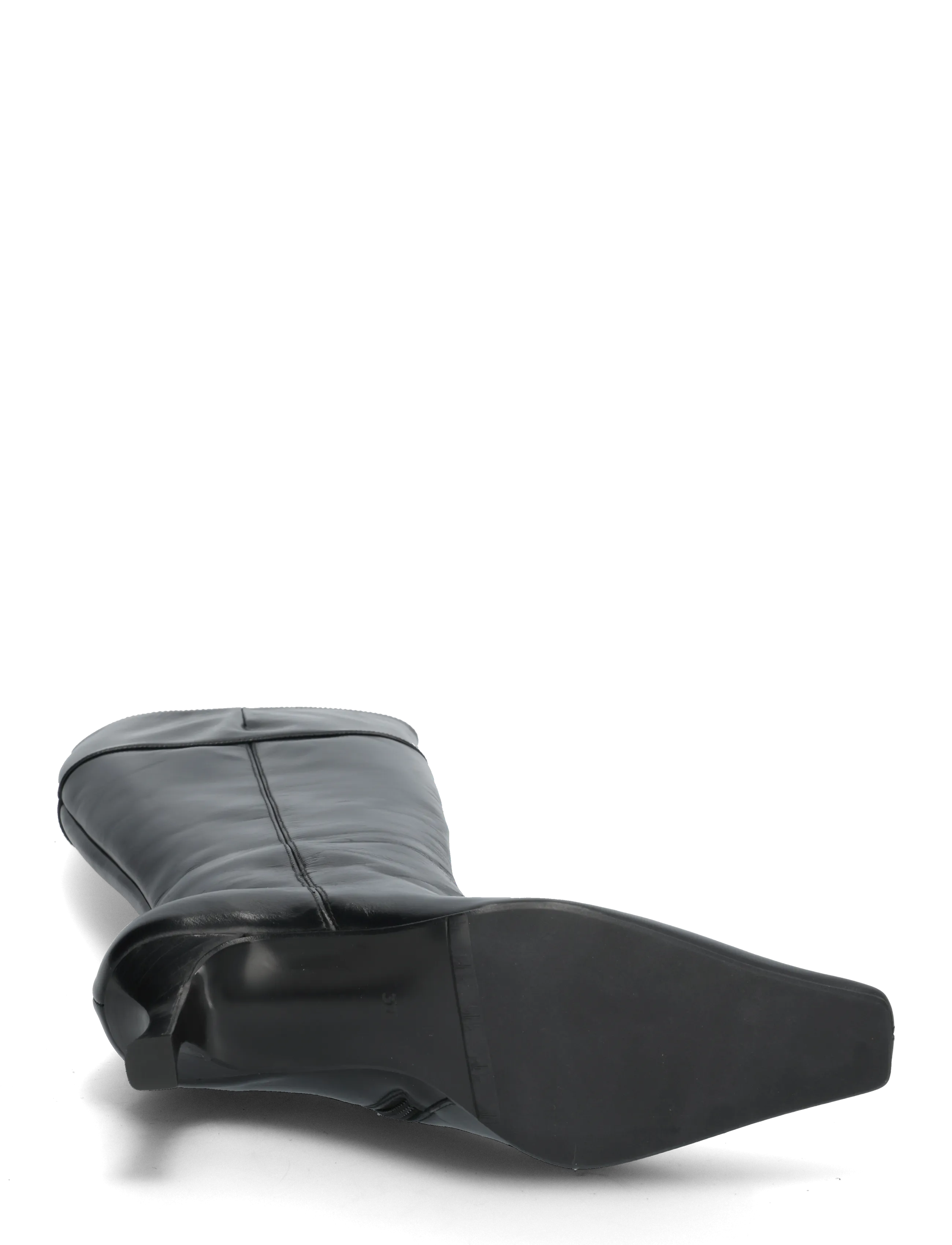 Billi Bi - Long Boots - knähöga stövlar - black calf - 4