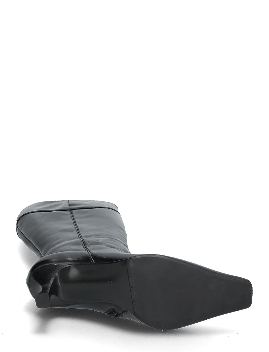 Billi Bi - Long Boots - knähöga stövlar - black calf - 4