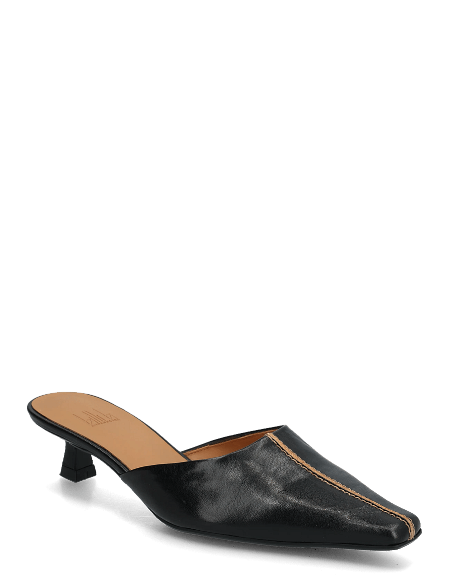 Billi Bi - Mule - mules med klack - black redwood - 0
