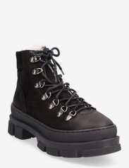 Billi Bi - Warm lining - laced boots - black nobuck 90 - 0