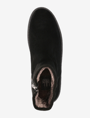 Billi Bi - Warm lining - flat ankle boots - black suede 50 - 3