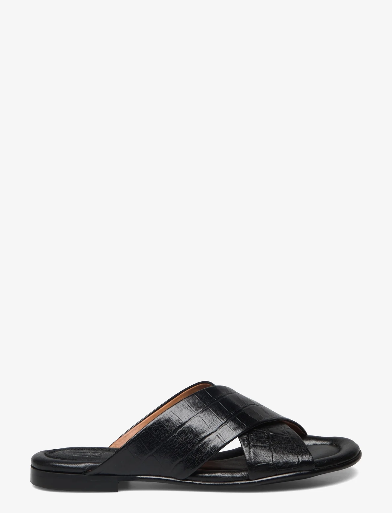 Billi Bi - Sandals - płaskie sandały - black croco 20 - 1