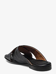 Billi Bi - Sandals - platte sandalen - black croco 20 - 2