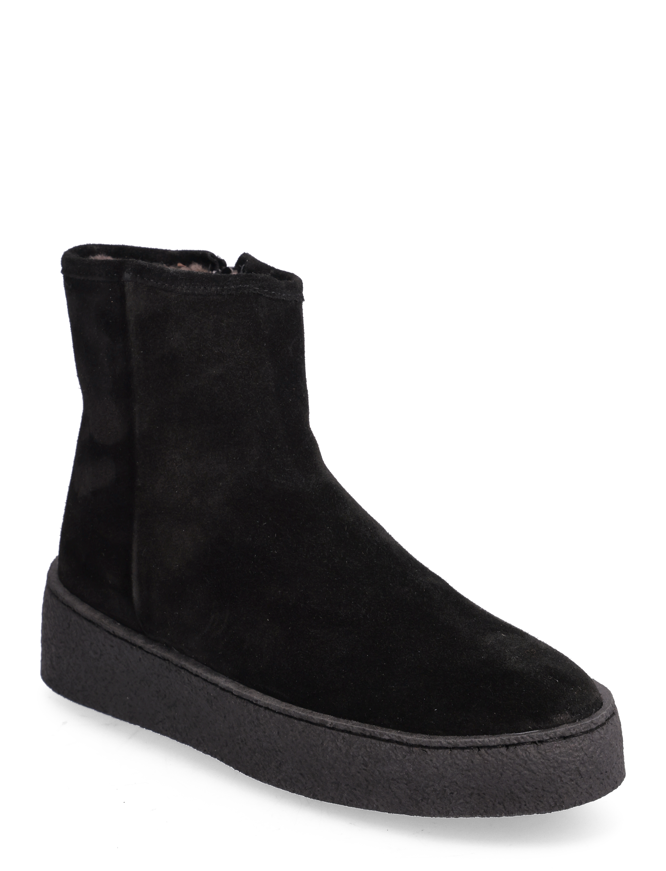 Warm lining - BLACK BABYSILK SUEDE