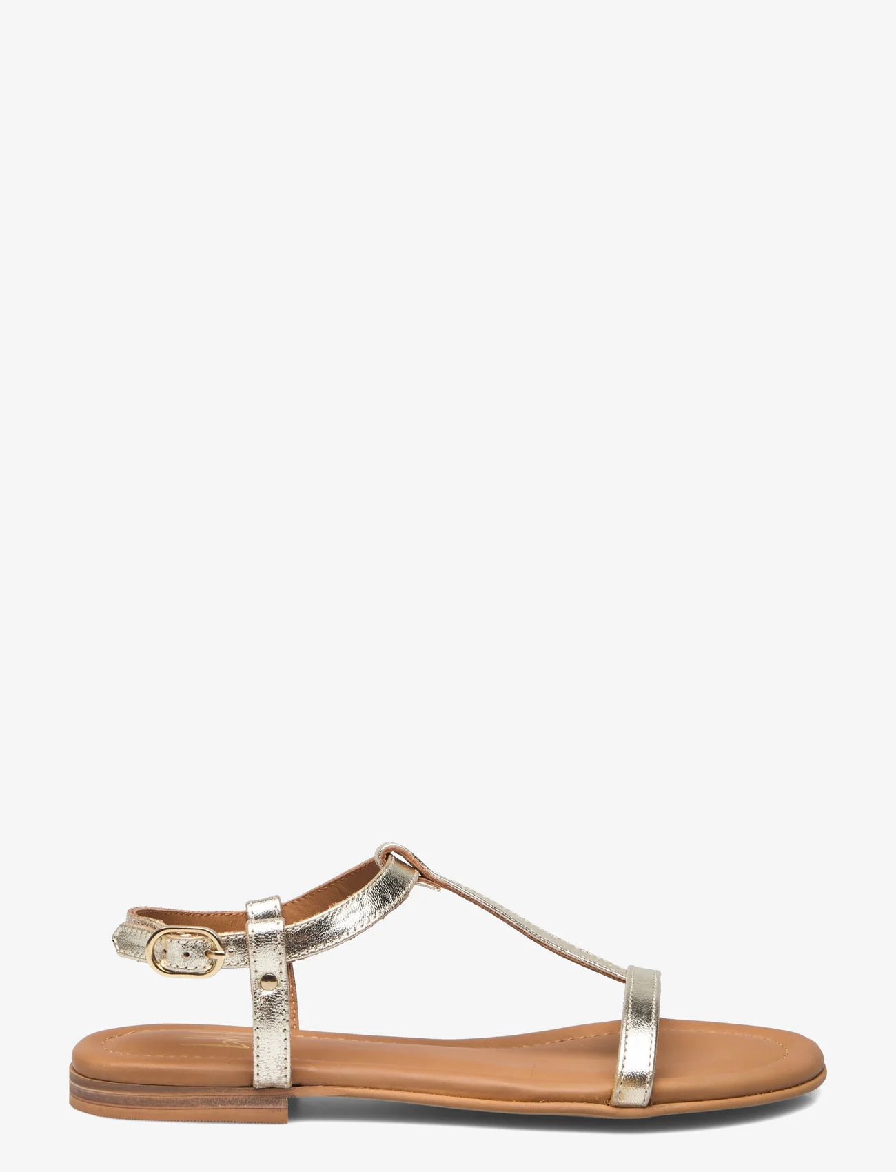 Billi Bi - Sandals - platta sandaler - gold nappa - 1