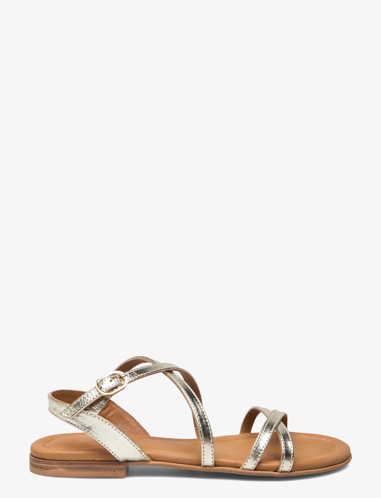 Billi Bi - Sandals - lygiapadės basutės - gold nappa - 1