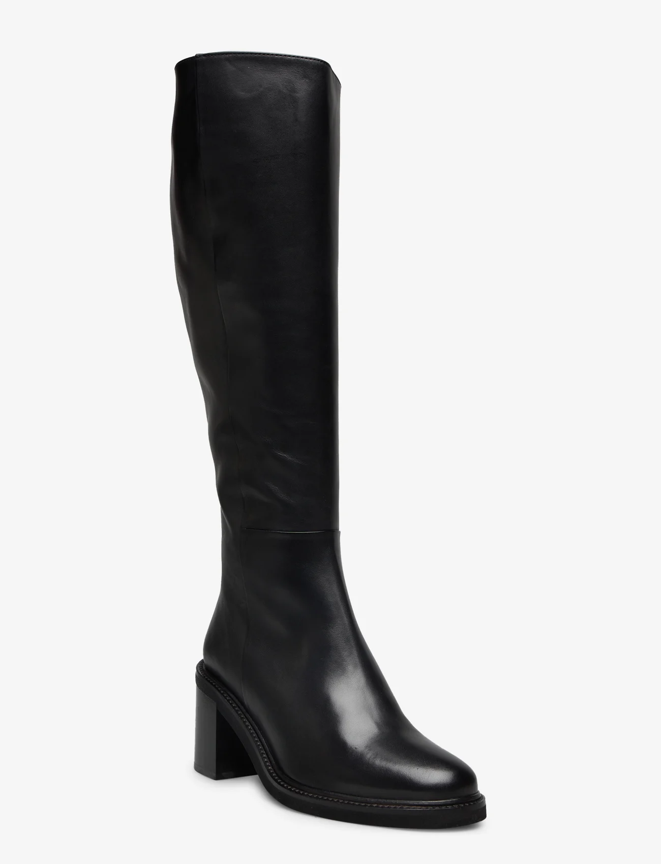 Billi Bi - Long Boots - pitkävartiset saappaat - black calf - 0