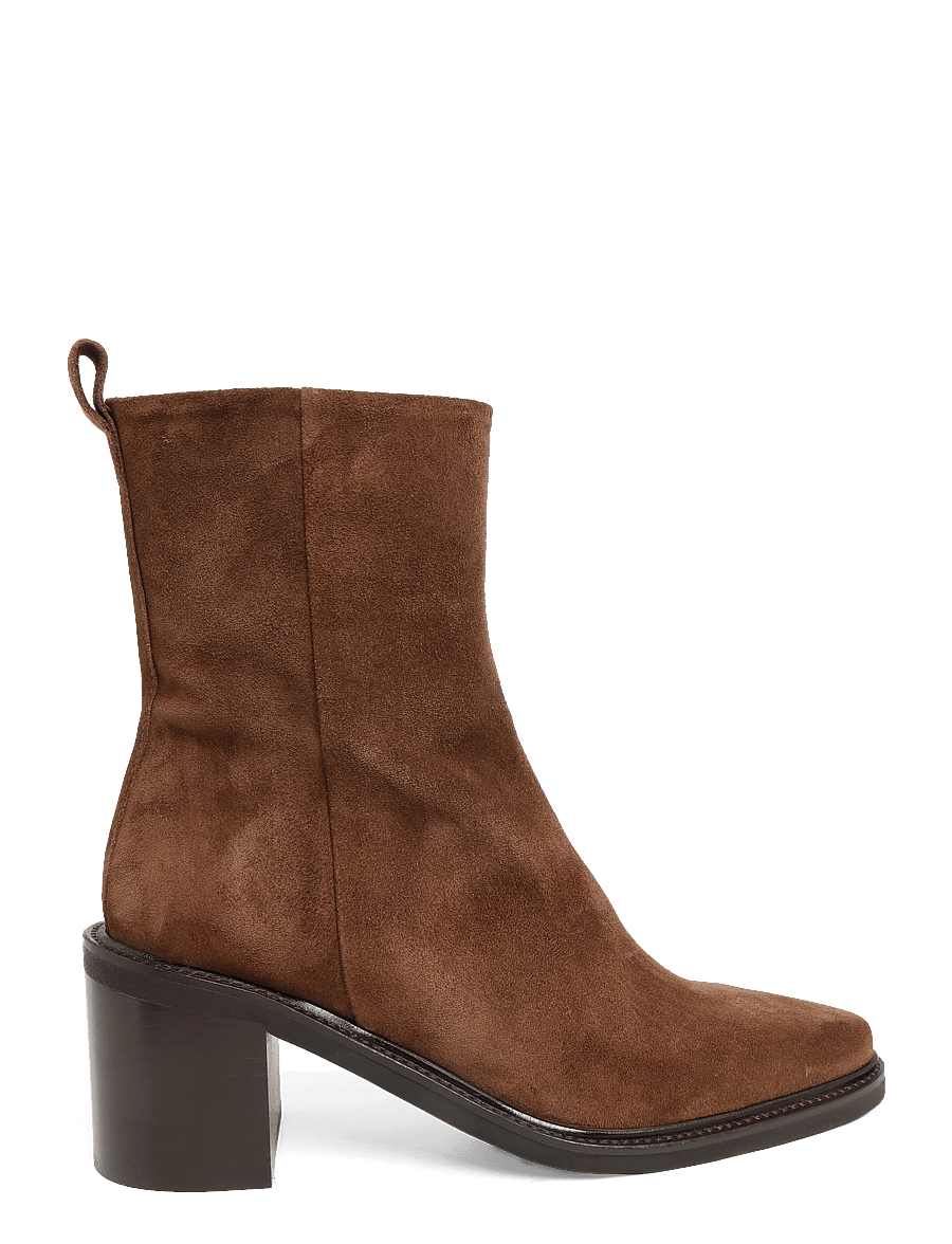 Billi Bi - Booties - stiefeletten mit absatz - arabica babysilk suede - 2