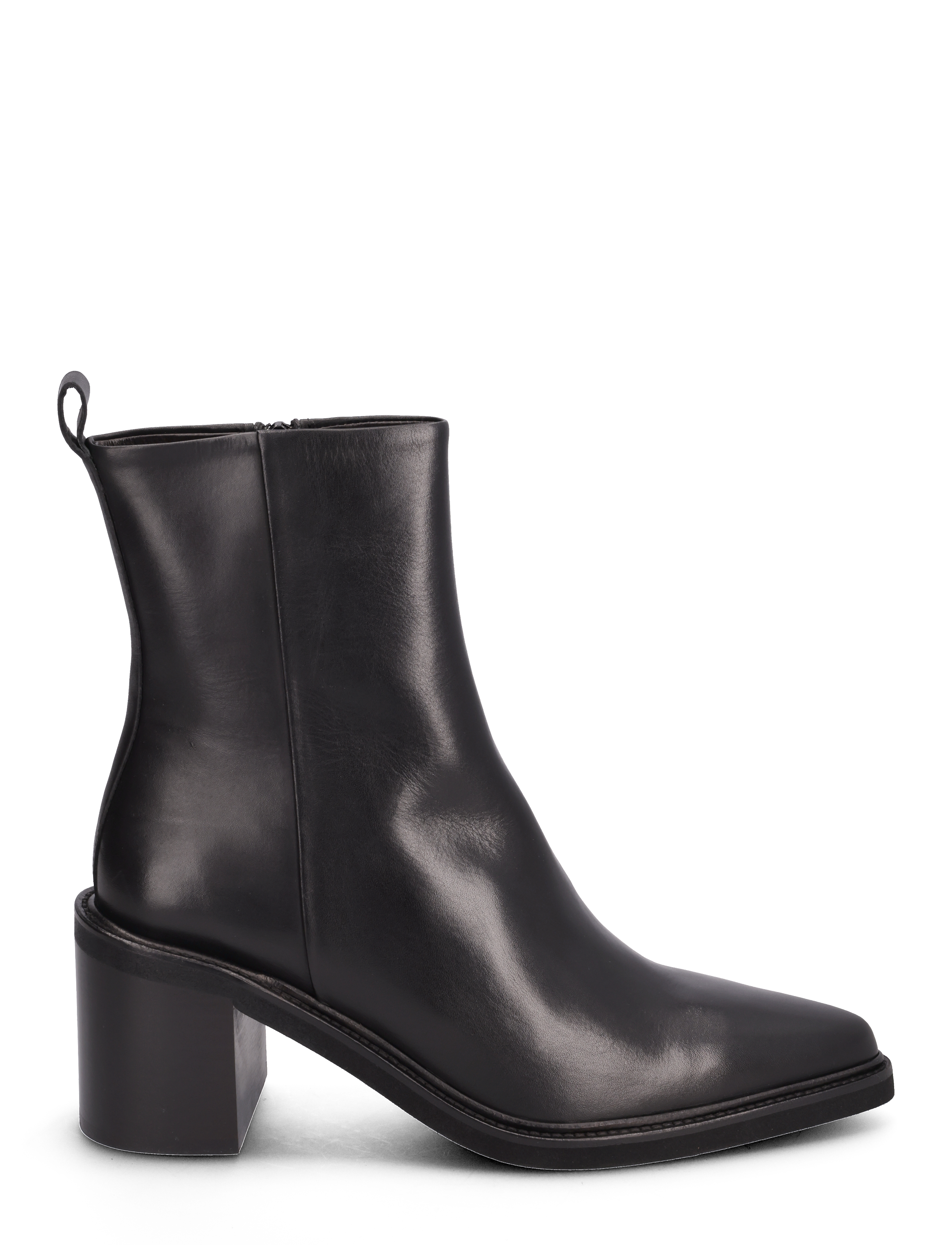 Billi Bi - Booties - høj hæl - black calf - 1