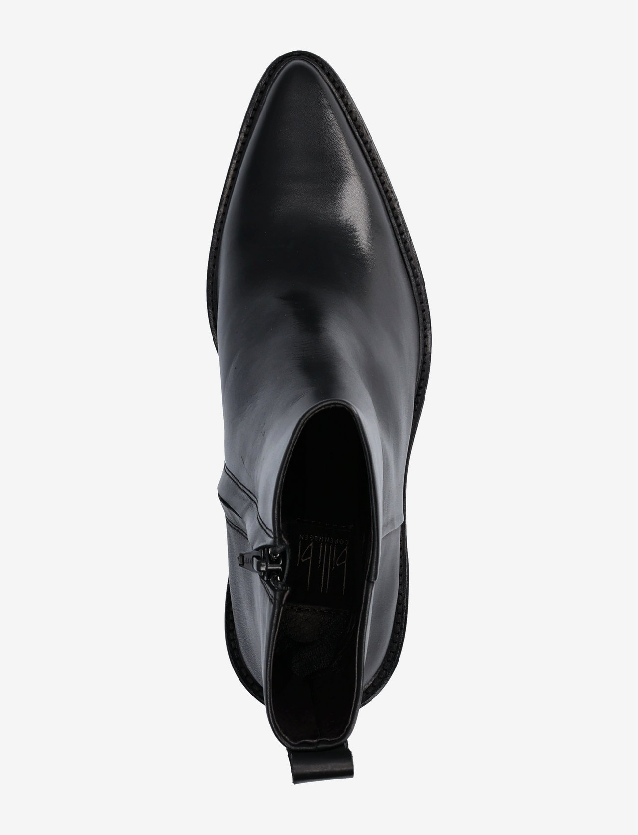 Billi Bi - Booties - høj hæl - black calf - 3