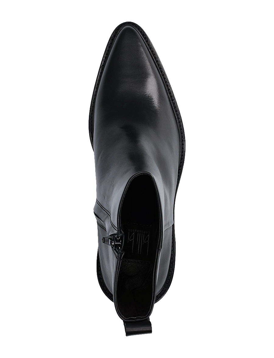 Billi Bi - Booties - korolliset nilkkurit - black calf - 3