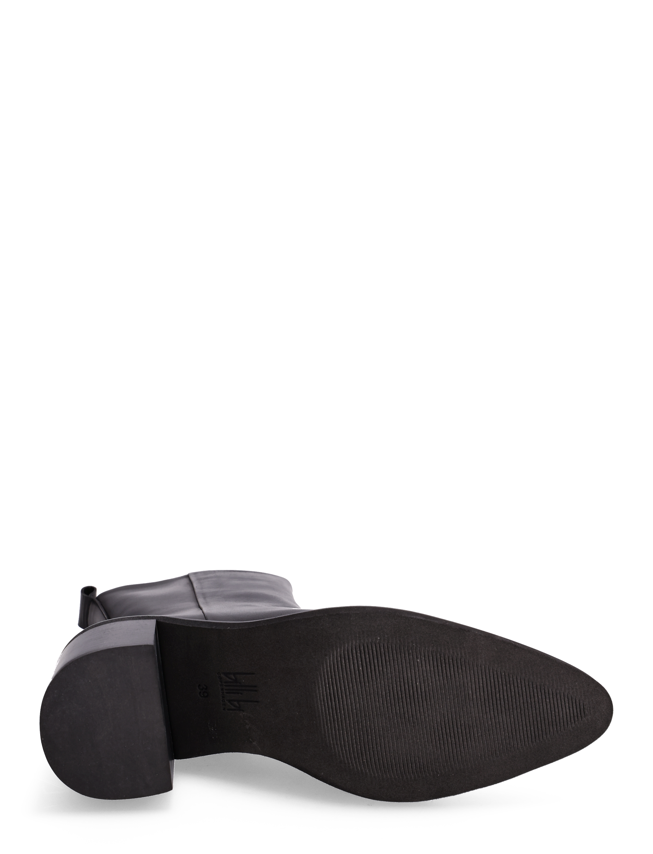 Billi Bi - Booties - høj hæl - black calf - 4